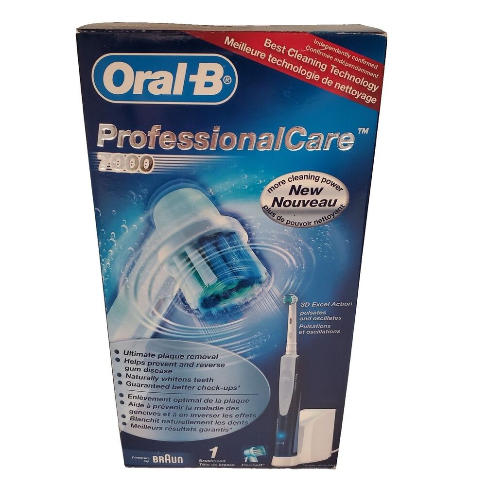 Oral-B Professional Care 7000 Electric Toothbrush New Open Box Model D17511
